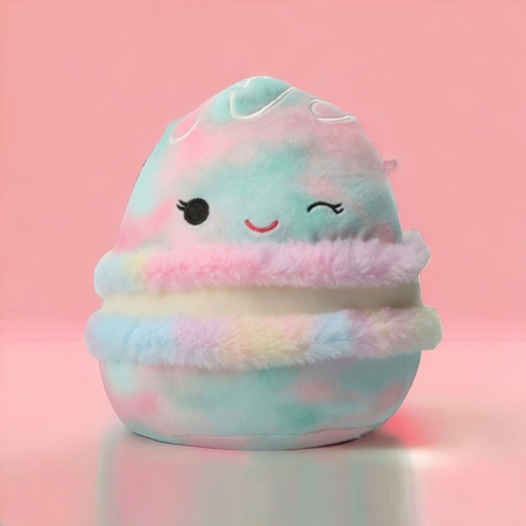 Squishmallows Other - Lizma The Pastel Rainbow Fluffy Macaroon